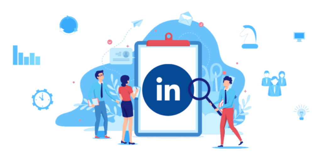 linkedin 2b2 networking blue click digital marketing agency