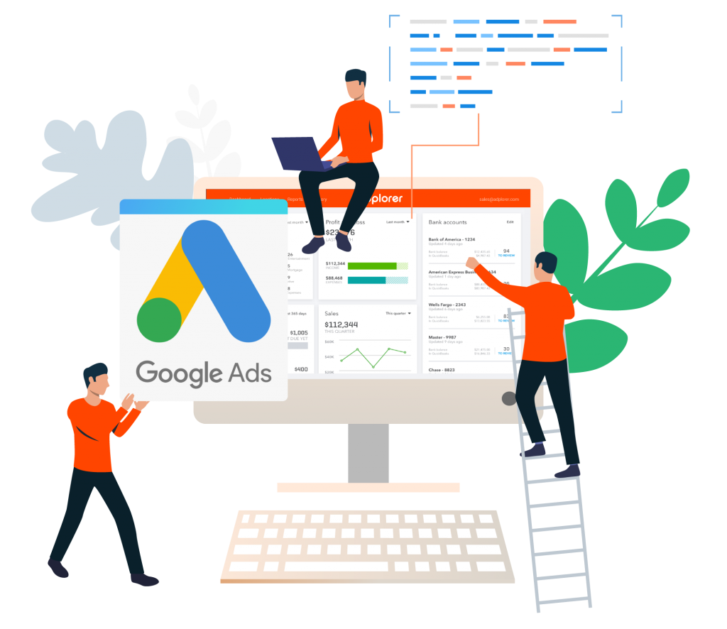 Google ads strategy blue click digital marketing agency