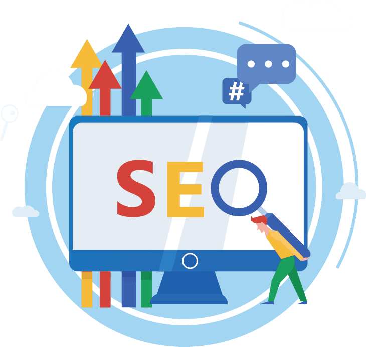 SEO optimization blue click digital marketing agency